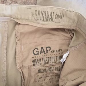 gap original khakis